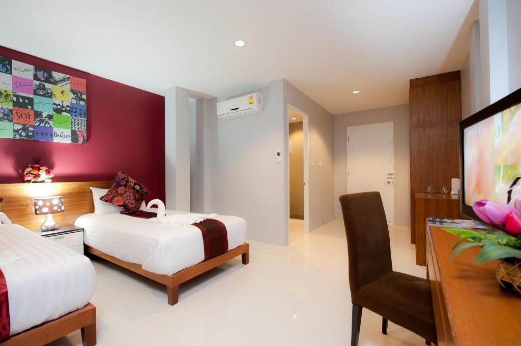 Rama Kata Beach Hotel Bilik gambar
